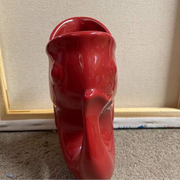 Authentic GurglePot Red Fish Pitcher Creamer  Designed in Seattle WA - Picture 2 of 6